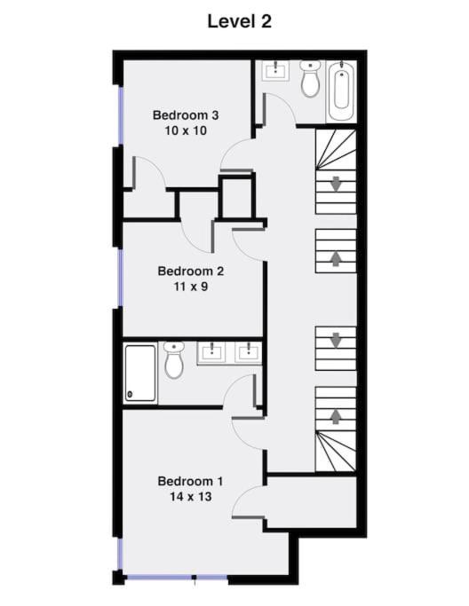 Breathtaking Downtown Penthouse A - Sleeps 11 Chicago Exterior foto
